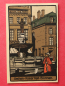 Preview: Postcard Litho PC Aachen 1905-1925 Kaiser Karl Fountain Town architecture NRW
